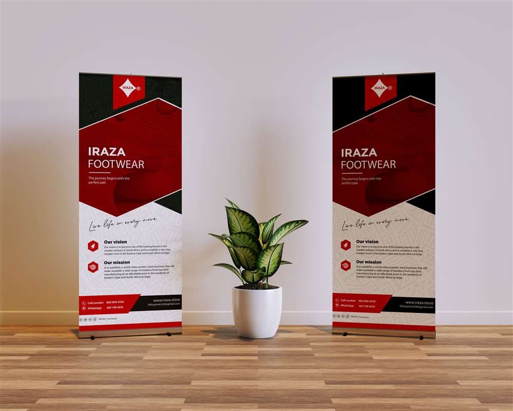 IRAZA footwear packa...