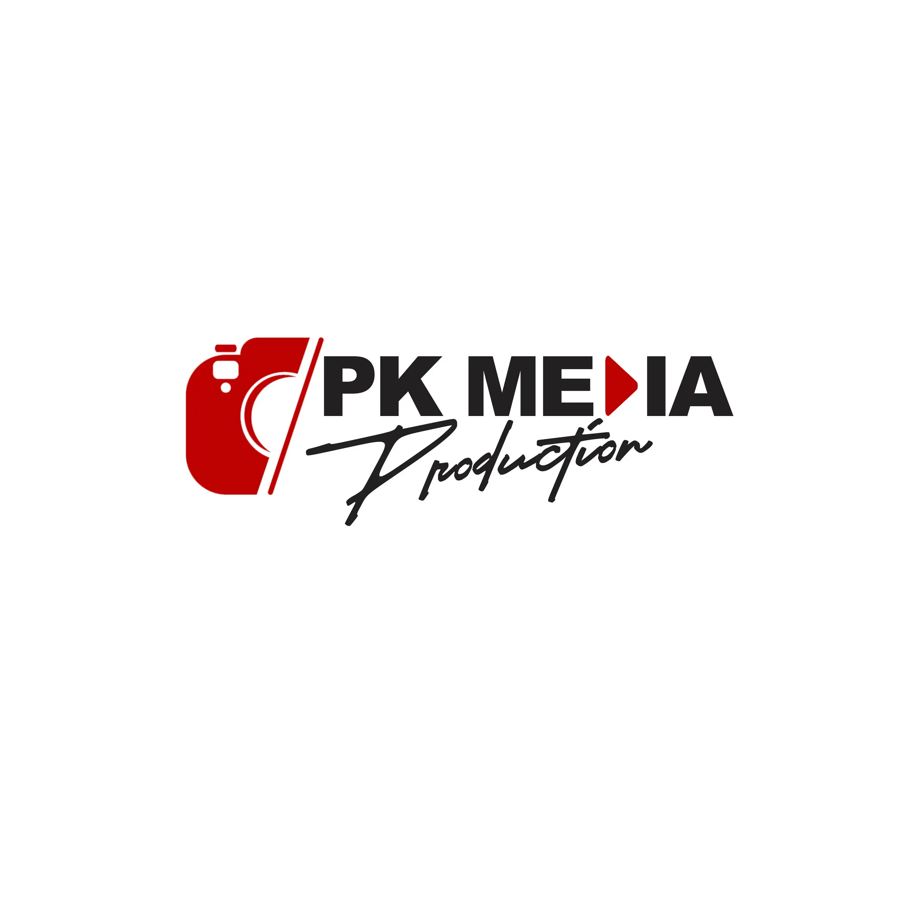 PK MEDIA logo Design...