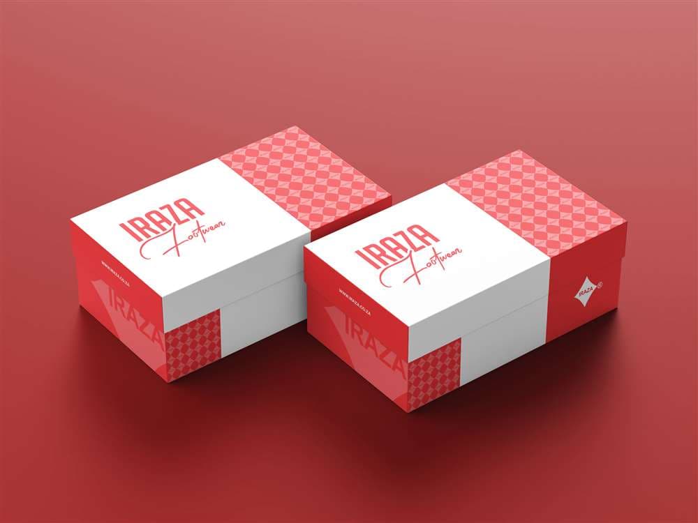 IRAZA footwear packa...