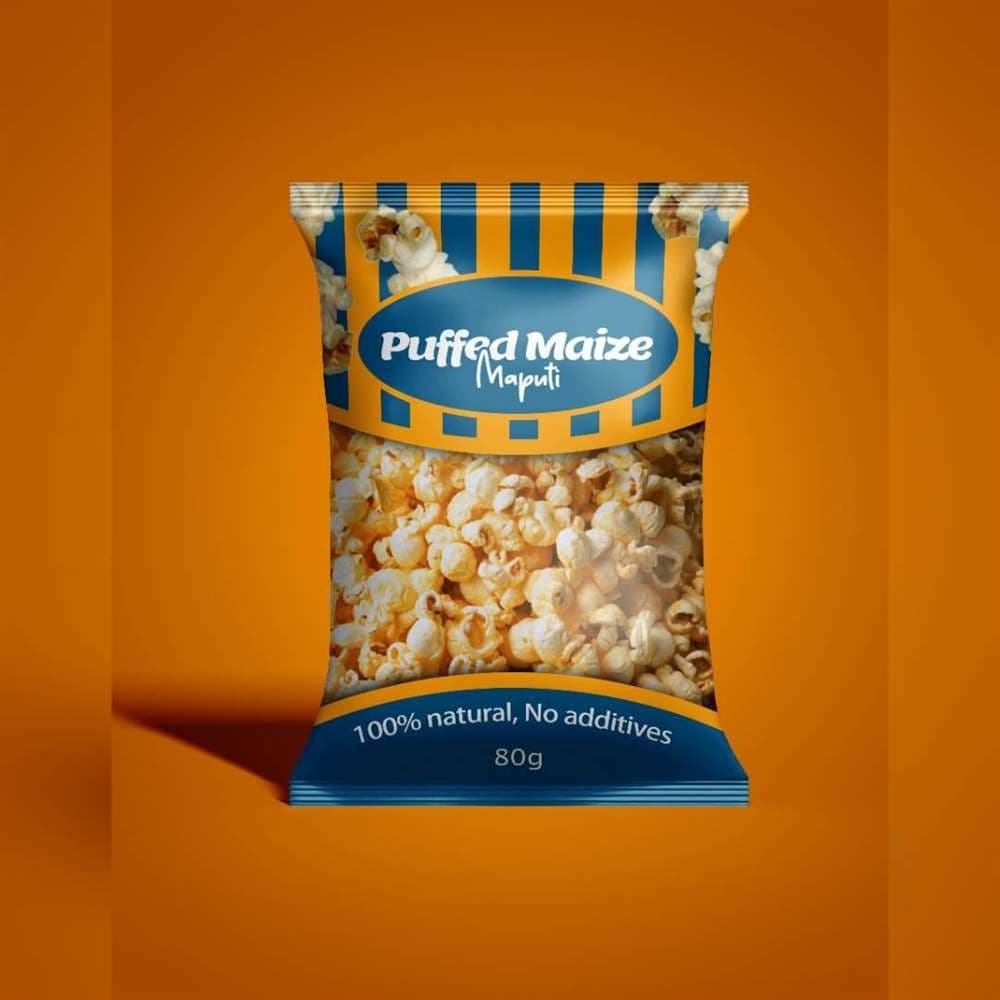 Puffed Maize product...