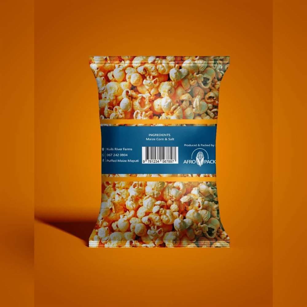 Puffed Maize product...